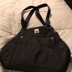 Baggallini Mosey Convertible small black backpack